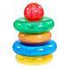 Сенсорний конструктор Jelly Blox серії Lil' Jellies Пірамідка-кольоринка 937837