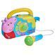 Музыкальная игрушка Бумбокс с микрофоном Peppa Pig 1684914&nbsp;звук, свет