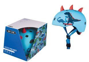 Дитячий захисний шолом Скутерозавр (M) Micro Helmet 3D Scootersaurus AC2095BX