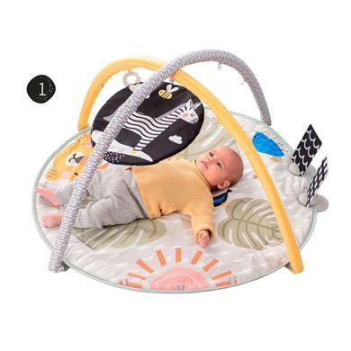 Уценка Развивающий музыкальный коврик с дугами Приключения на 360&deg; Savannah Taf Toys 12785