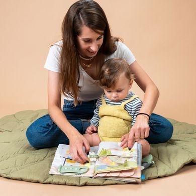 Развивающая мягкая книга Бизибук зайчонка My 1st Busy Book Taf Toys 13355