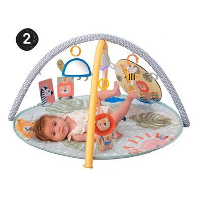 Уценка Развивающий музыкальный коврик с дугами Приключения на 360&deg; Savannah Taf Toys 12785