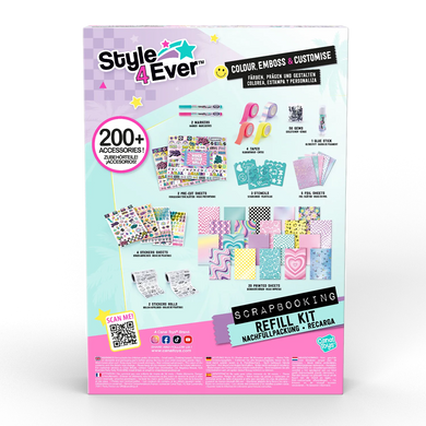 Набор для скрапбукинга Style 4 Ever Canal Toys OFG283 Scrapbooking Refill