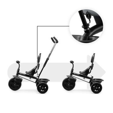 Трехколесный детский велосипед 5 в 1 Kinderkraft Freeway 2 Grey KRFRWA02GRY0000 поворотное сиденье