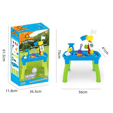 Водний стіл пісочниця 2 в 1 піратський корабель Woopie 46491 Water Table Sandbox