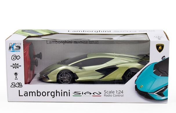 Уцінка Машинка на радіокеруванні Lamborghini Sian (1:24, 2,4 ГГц) KS Drive 124GLSG