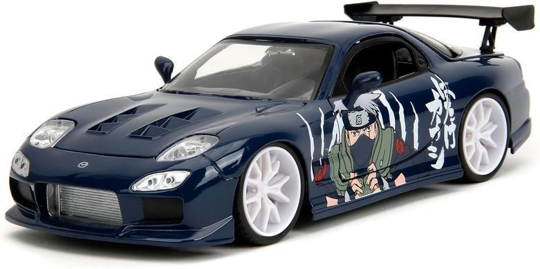 Металева машина 1/24 Naruto Kakashi Hatake & 1993 Mazda RX-7 з фiгyркою Какаши Jada Toys 253255085