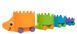 Пірамідка-каталка на колесах Їжачки Fat Brain Toys Hiding Hedgehogs F223ML