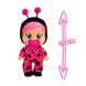 Виниловая кукла (26 см) Плакса Леди с аксессуарами Cry Babies Loving Care Lady IMC Toys 907348