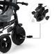 Трехколесный детский велосипед 5 в 1 Kinderkraft Freeway 2 Grey KRFRWA02GRY0000 поворотное сиденье