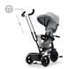 Трехколесный детский велосипед 5 в 1 Kinderkraft Freeway 2 Grey KRFRWA02GRY0000 поворотное сиденье