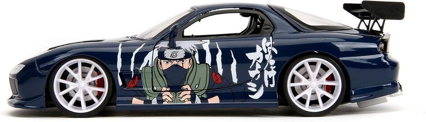 Металева машина 1/24 Naruto Kakashi Hatake & 1993 Mazda RX-7 з фiгyркою Какаши Jada Toys 253255085