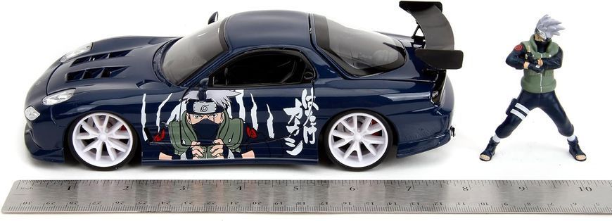 Металева машина 1/24 Naruto Kakashi Hatake & 1993 Mazda RX-7 з фiгyркою Какаши Jada Toys 253255085