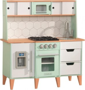 Детская кухня Mid-Century Modern KidKraft 53432 с системой легкой сборки EZ Kraft