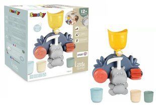 Игрушка для ванны Водяная мельница Бегемот Smoby Little Hippo 140405 с аксессуарами