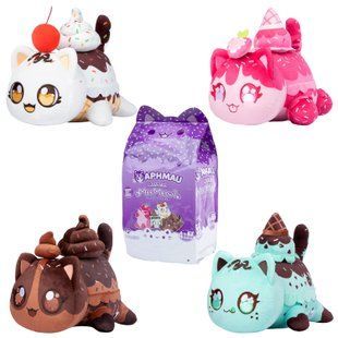 Большая коллекционная мягкая игрушка Aphmau MeeMeows S2 Ice Cream Aphmau and Friends 6800