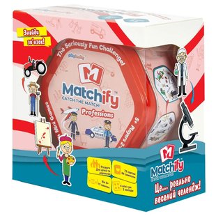 Уцінка Настільна гра для дітей Matchify Professions P.M.I. MATCH9000E