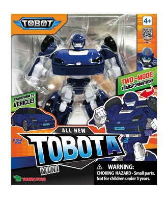 Робот - трансформер mini Tobot A S6 Детективи галактики Young Toys 301177