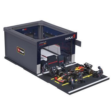 Игровой набор из серии Formula Pit Pass с болидом Oracle Red Bull Racing RB21 #1 (2025) Bburago 18-38459 (1:43)