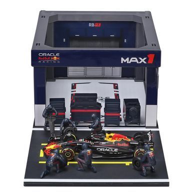 Игровой набор из серии Formula Pit Pass с болидом Oracle Red Bull Racing RB21 #1 (2025) Bburago 18-38459 (1:43)