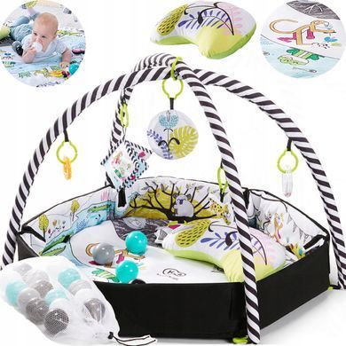 Навчальний килимок і сухий басейн 2 в 1 Kinderkraft Smartplay KKZSMART000000