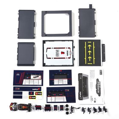 Игровой набор из серии Formula Pit Pass с болидом Oracle Red Bull Racing RB21 #1 (2025) Bburago 18-38459 (1:43)