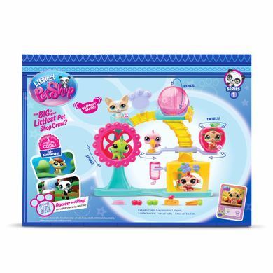 Игровой набор Littlest Pet Shop Fun Factory Фабрика развлечений Hasbro 00519