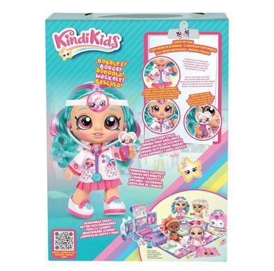 Виниловая кукла Доктор Синди Попс Kindi Kids Fun Time Friends Moose Toys 50036