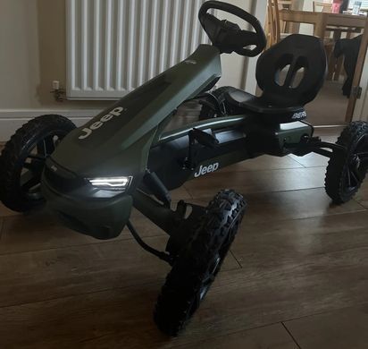 Дитячий велокарт Berg Jeep Rally Cherokee BFR 24.40.11.00 з LED фарами і Soundbox