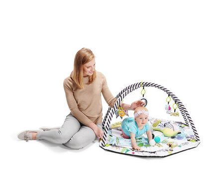 Навчальний килимок і сухий басейн 2 в 1 Kinderkraft Smartplay KKZSMART000000