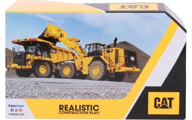 Игрушка бульдозер Cat Мини стройтехника (17 см) mini Crew Bulldozer Funrise 82012F