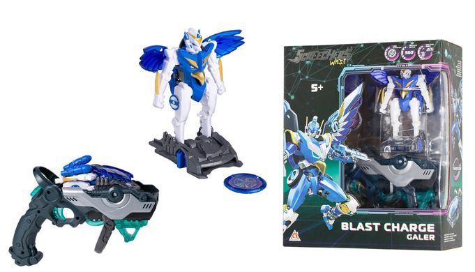Игровой набор с пусковым бластером Blast Charge Galer S5 L1 Галер Screechers Wild! KS686111