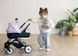 Коляска для ляльки 3в1 зі з'ємною люлькою Maxi-Cosi and Quinny Smoby 7600253121 рожева перлина