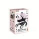 Коляска для ляльки 3в1 зі з'ємною люлькою Maxi-Cosi and Quinny Smoby 7600253121 рожева перлина