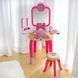Дитячій туалетний столик Barbie Beauty studio Happy Vibes Theo Klein 5721 з лампою для нігтів