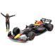 Металева машинка з фігуркою водія Red Bull Racing RB19 (1:24) Bburago 18-28036