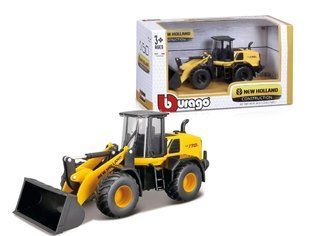 Металева автомодель Екскаватор New Holland W170D (1:50) Construction Bburago 18-32083