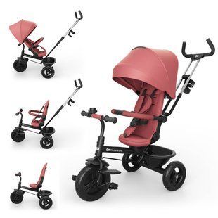 Трехколесный велосипед Aston 2 Plus Kinderkraft Pink KRASTO02PNKPL00