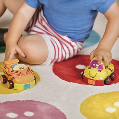 Игровой набор машинок Забавный автопарк B. toys Wheeee-ls Battat BX1995Z