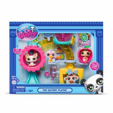 Уцінка Ігровий набір Littlest Pet Shop Fun Factory Фабрика розваг Hasbro 00519