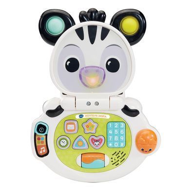 Интерактивная развивающая игрушка Ноутбук Зебра Lil' Zebra Laptop VTech baby 80-564717