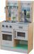 Дитяча інтерактивна ігрова кухня Давайте готувати Let's Cook Wooden Play Kitchen KidKraft 53433