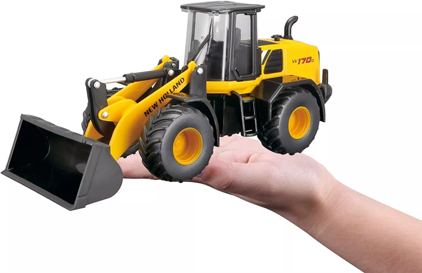Металева автомодель Екскаватор New Holland W170D (1:50) Construction Bburago 18-32083
