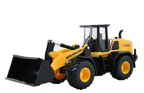 Металева автомодель Екскаватор New Holland W170D (1:50) Construction Bburago 18-32083