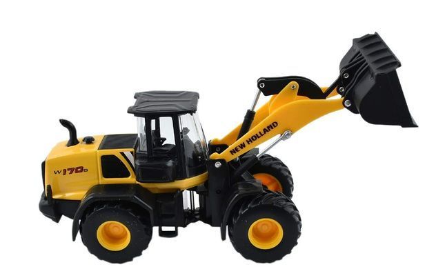 Металева автомодель Екскаватор New Holland W170D (1:50) Construction Bburago 18-32083