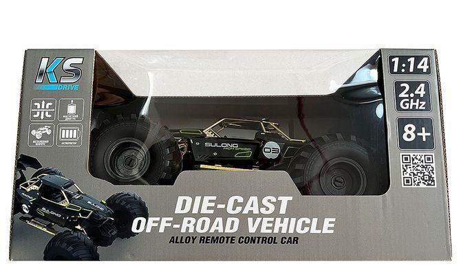 Уцінка повнопривідний позашляховик на радіокеруванні Off-road High Speed (1/14, 2.4Ghz) KS Drive SL-8399ARH