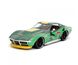 Металева машинка 1:24 Street Fighter 1969 Chevrolet Corvette Stingray ZL1 з фігуркою Cammy Jada Toys 253255061