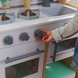 Дитяча інтерактивна ігрова кухня Давайте готувати Let's Cook Wooden Play Kitchen KidKraft 53433