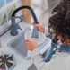 Дитяча інтерактивна ігрова кухня Давайте готувати Let's Cook Wooden Play Kitchen KidKraft 53433