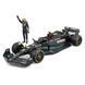 Металлическая машинка с фигуркой водителя Mercedes-AMG F1 W14 E Performance (1:24) Bburago 18-28037